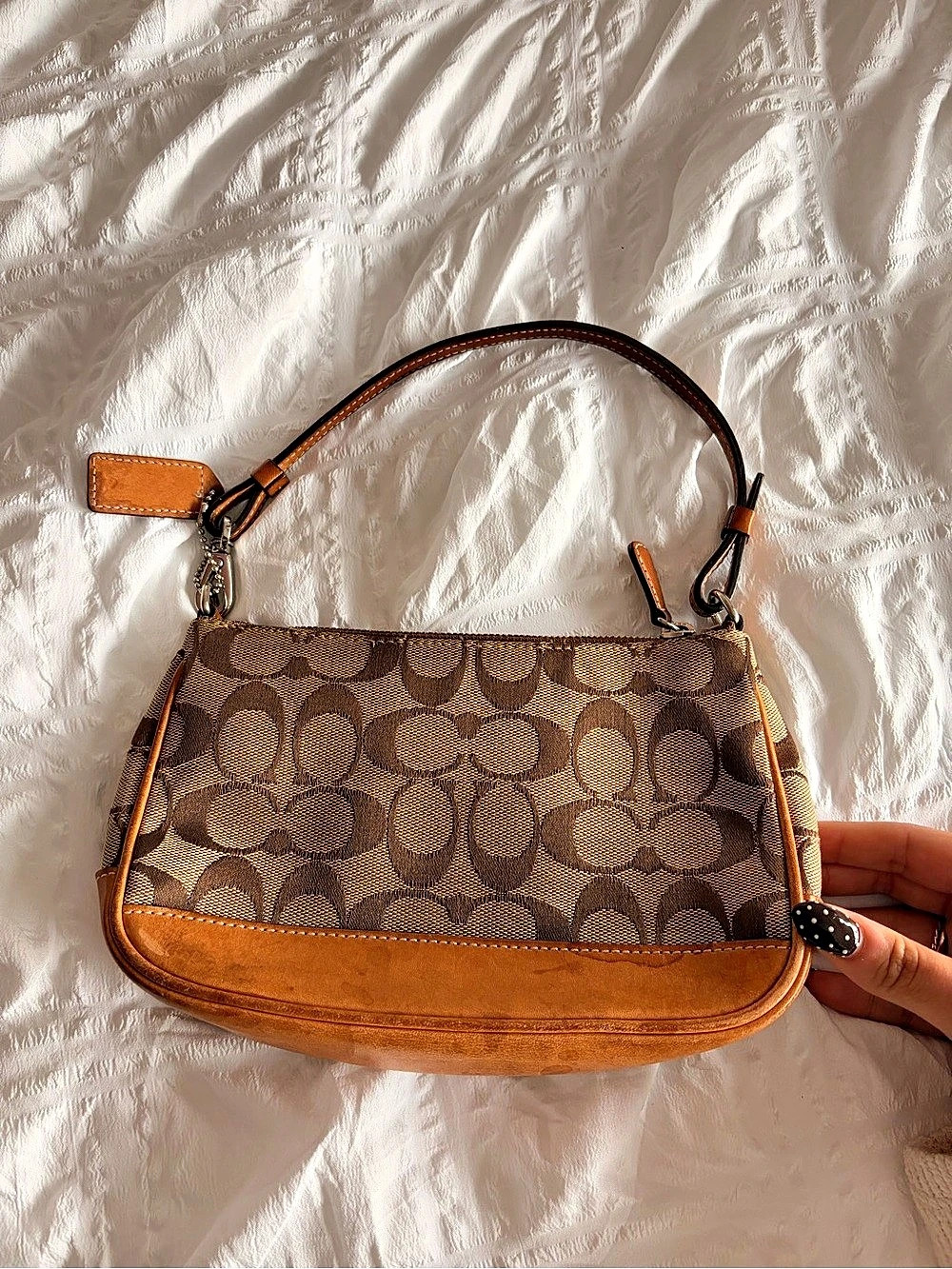 Coach Shoulder Bag Brown